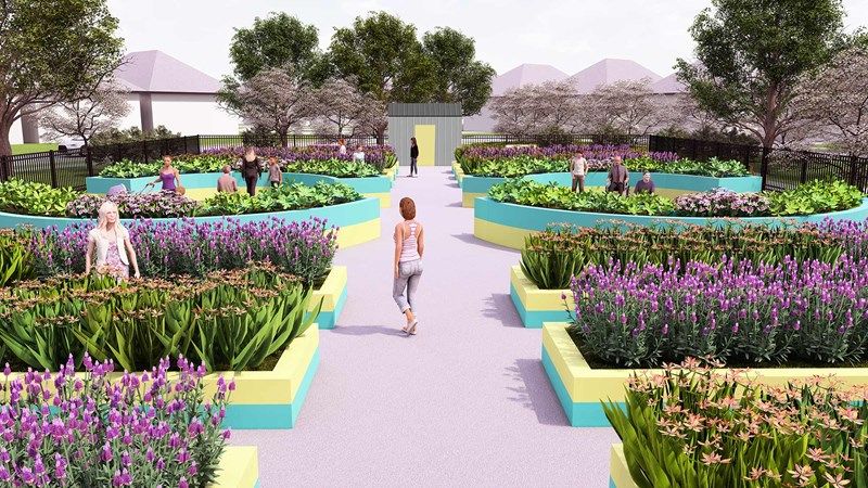 Jubilee - Rendered Garden View
