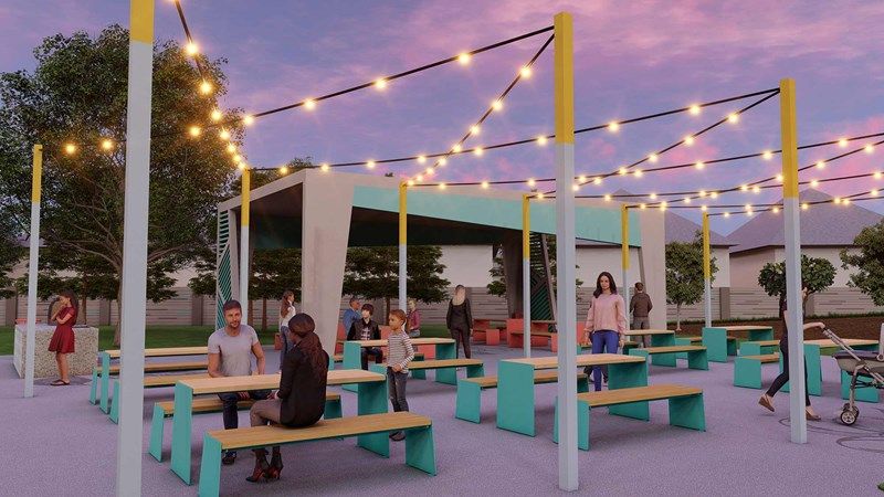 Jubilee - Rendered Gathering Space