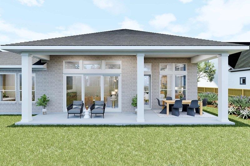 The Ivy - Optional Extended Covered Porch