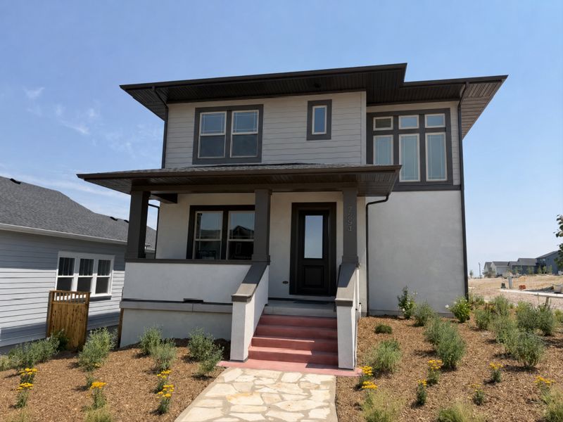 Inglenook - Terraine - Aura Collection: West Jordan, Utah - David Weekley Homes