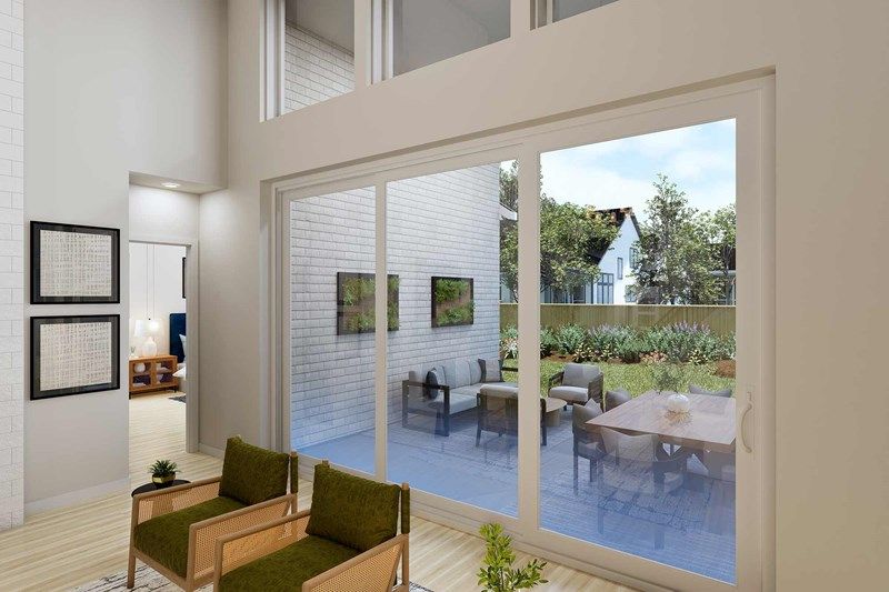 The Chancery - Optional Sliding Glass Door