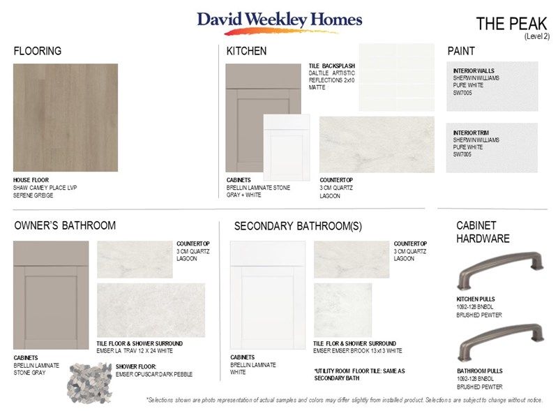 Design Selections