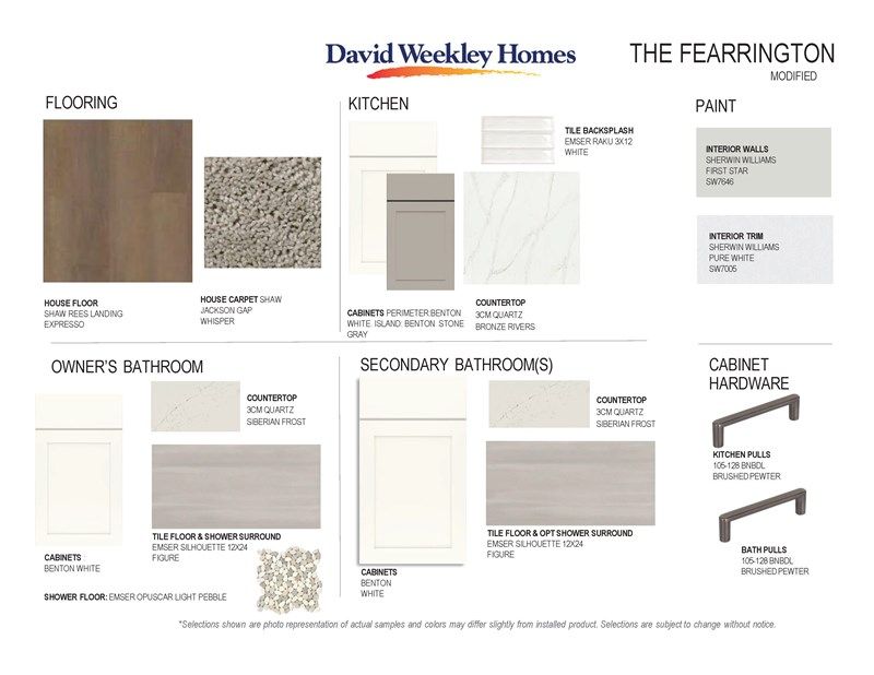 Design Selections