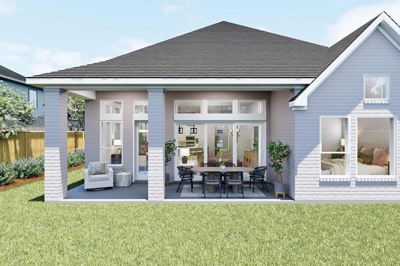 The Conan - Optional Extended Covered Porch
