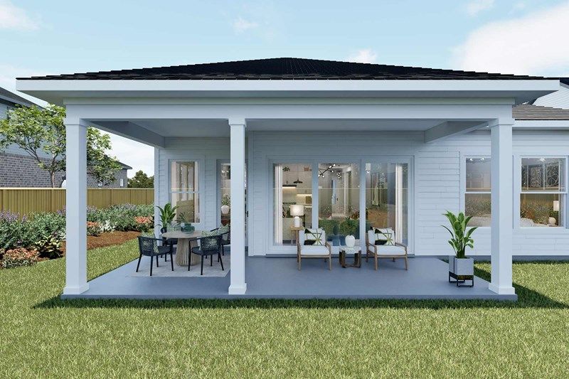 The Penny - Optional Extended Covered Porch