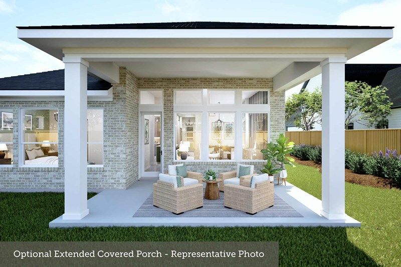 Covered Porch - Representative Photo