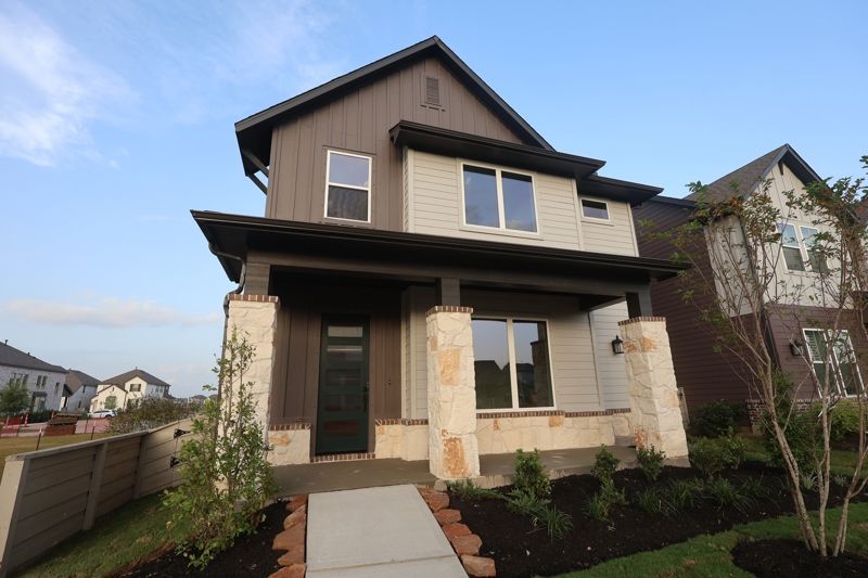 Pomona - Grove Row Collection por David Weekley Homes en Houston Texas