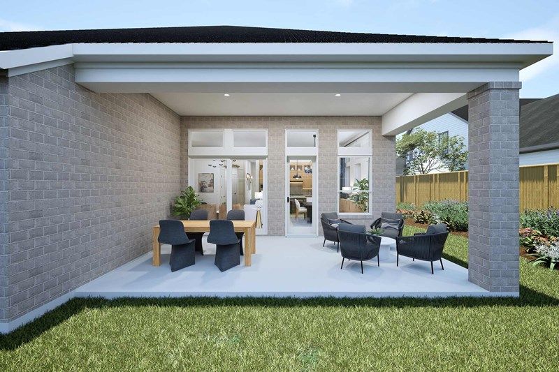 The Broxton - Optional Extended Covered Porch
