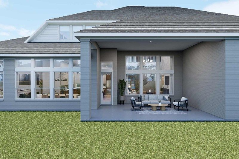 The Mandan - Covered Porch