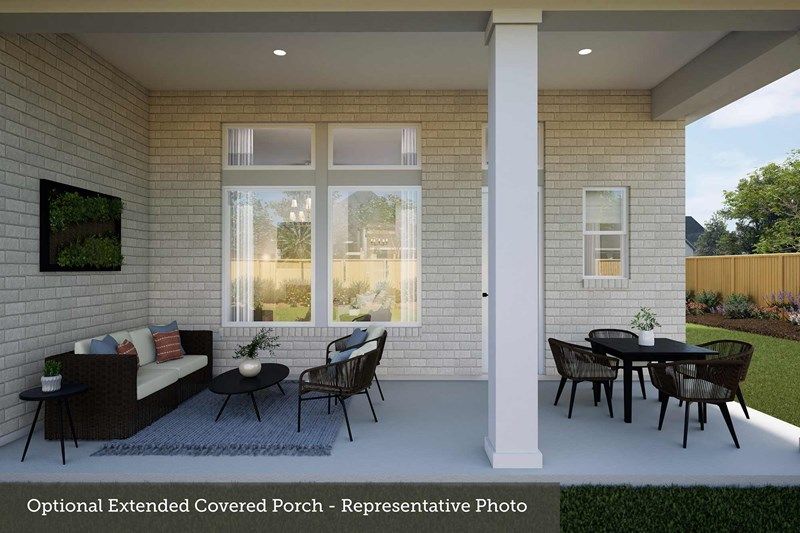 Covered Porch - Representative Photo