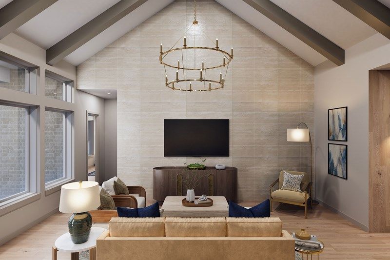 The Jacksboro - Optional Enclosed Media Room