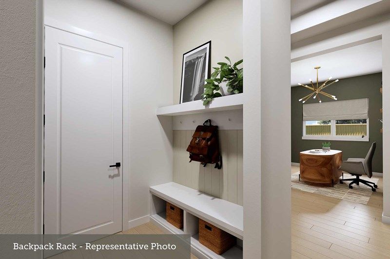 Back Pack Rack - Represenatative Photo