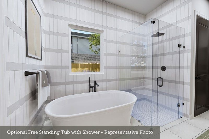 The Mirren - Optional Free Standing Tub with Shower