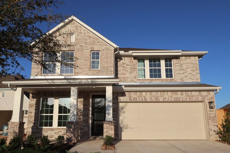 Jordan Ranch - Terrace Collection por David Weekley Homes en Houston Texas