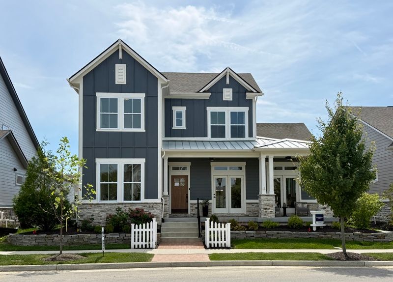 Chatham Village - The Cottage Collection por David Weekley Homes en Indianapolis Indiana