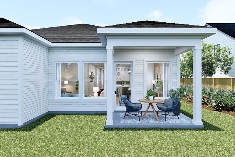 The Cassie - Covered Porch