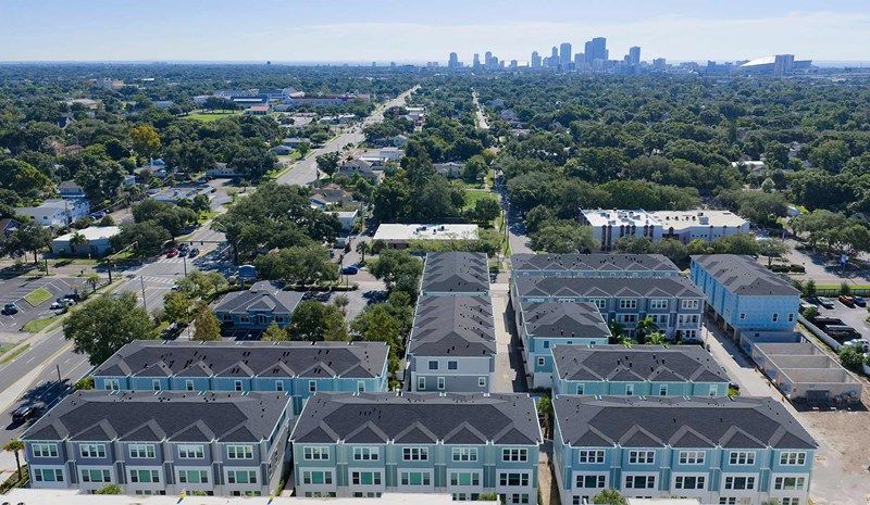 Towns at Union - Aerial View
