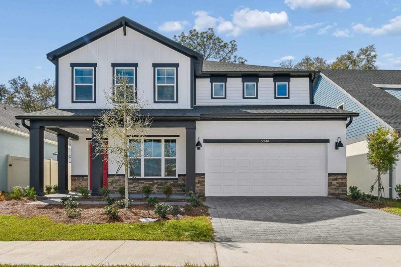 Bradley - Oakfield at Mount Dora Village Series: Mount Dora, Florida - David Weekley Homes