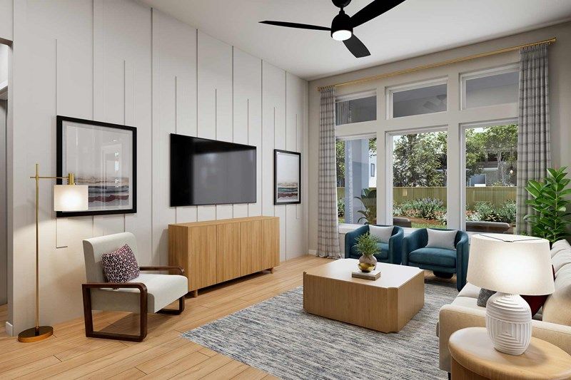 The Ancrum - Family Room