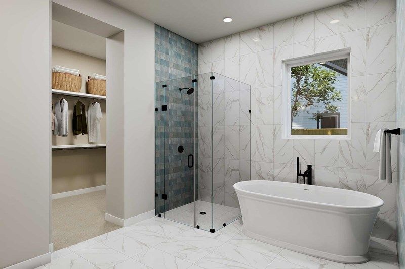 The Ancrum - Optional Freestanding Tub with Shower