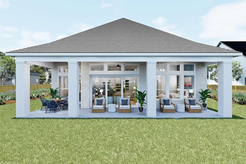The Ancrum - Optional Extended Covered Porch