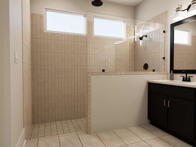 The Brookford - Optional Super Shower