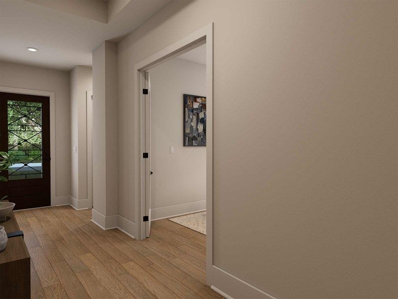The Brookford - Optional Study Door