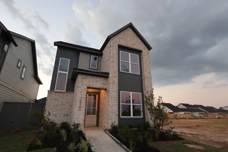 Jubilee - Cottages Row Collection por David Weekley Homes en Houston Texas