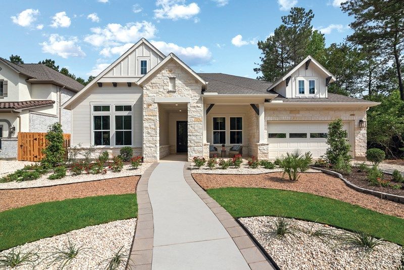 Two Step Farm – Parkview Collection por David Weekley Homes en Houston Texas
