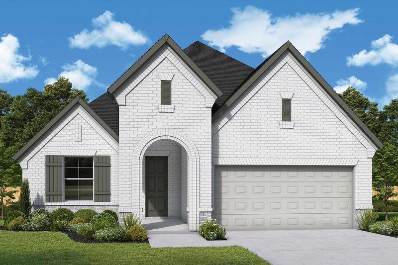 Periwinkle - Flat Creek: Castroville, Texas - David Weekley Homes