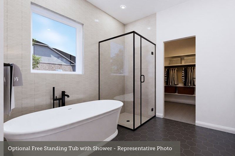 The Bluebonnet - Optional Free Standing Tub With Shower