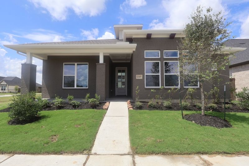 Riceland - Enclave Row Collection por David Weekley Homes en Houston Texas