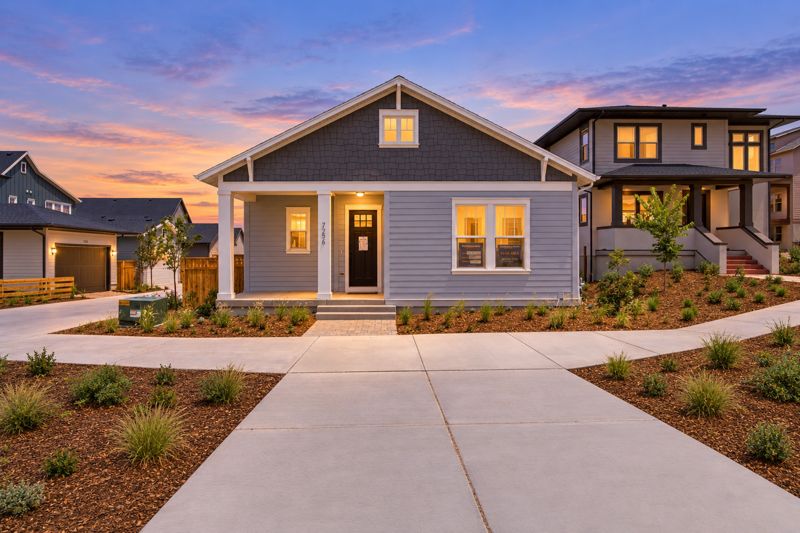 Abington - Terraine - Aura Collection: West Jordan, Utah - David Weekley Homes