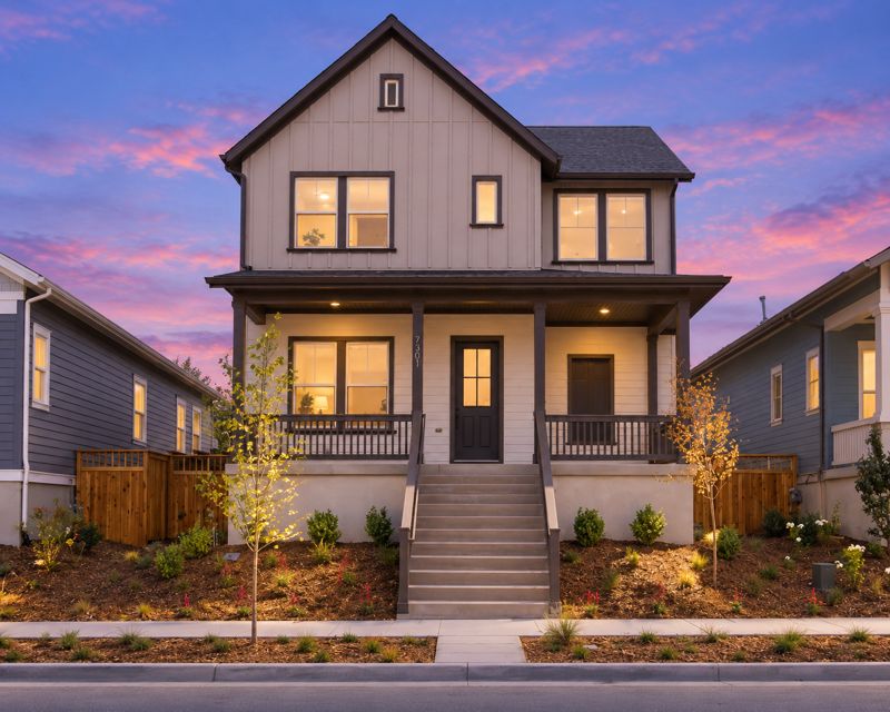 Inglenook - Terraine - Aura Collection: West Jordan, Utah - David Weekley Homes