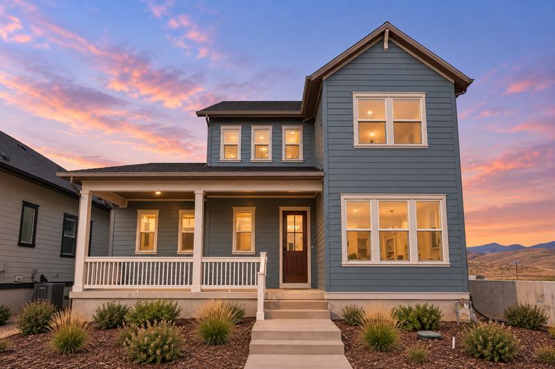 Halstead - Terraine - Reverie Collection: West Jordan, Utah - David Weekley Homes