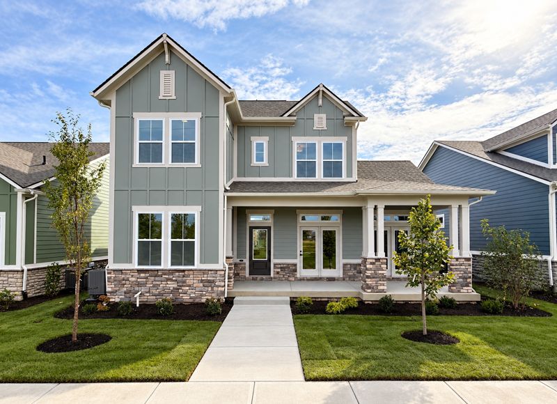 Independence - Chatham Village - The Cottage Collection: Westfield, Indiana - David Weekley Homes