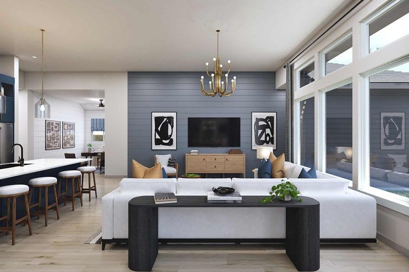 The Capron - Family Room