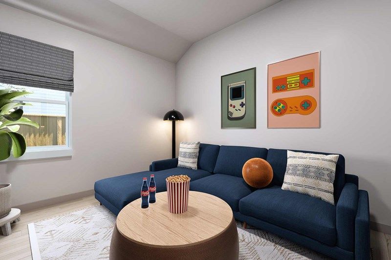 The Capron - Optional TV Room