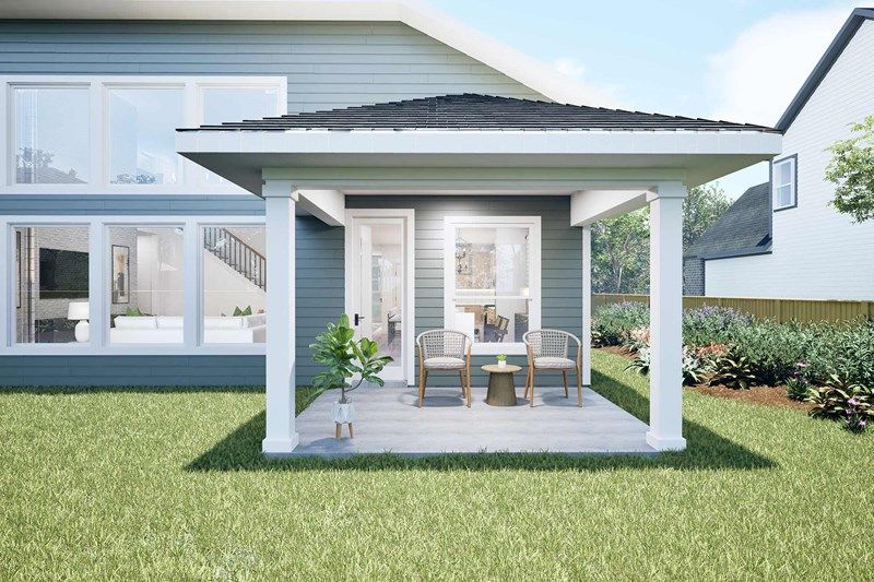 The Sarita - Covered Porch