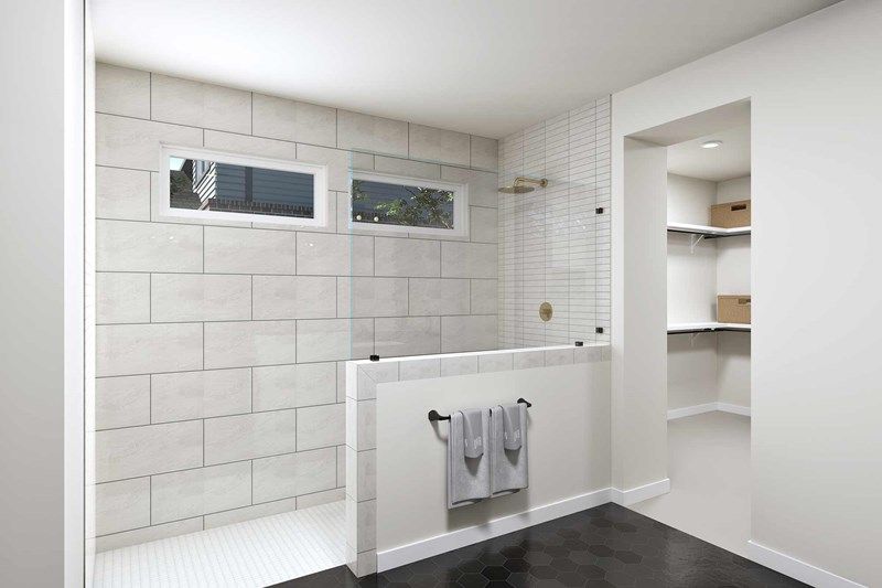 The Tunis - Optional Super Shower