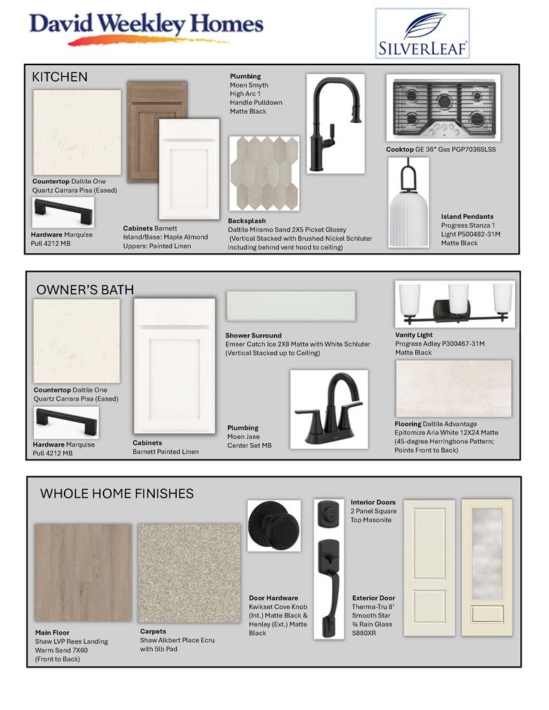 Design Selections