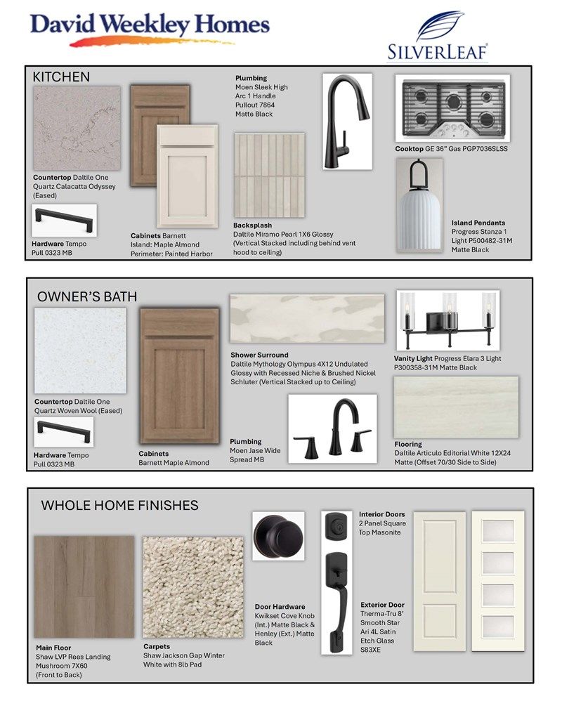 Design Selections
