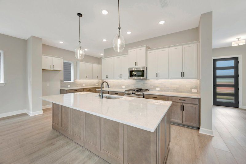 Pomona - Grove Row Collection por David Weekley Homes en Houston Texas