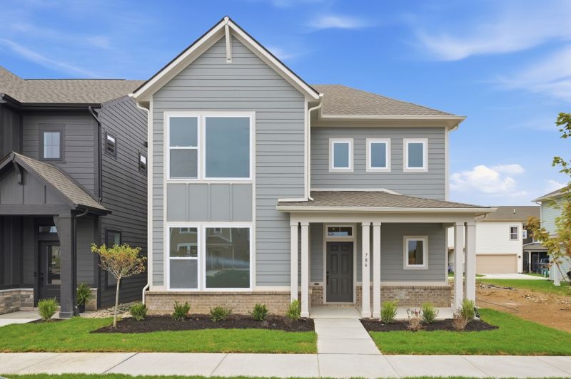 Hamlett - Harvest Trail of Westfield – The Courtyard Collection: Westfield, Indiana - David Weekley Homes