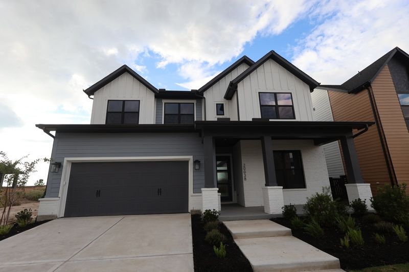 Bluebonnet - Bridgeland Central: Emerald Heights - Enclave Collection: Cypress, Texas - David Weekley Homes