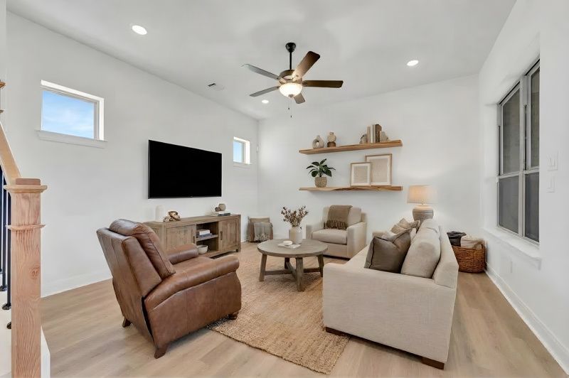 Walsh Cottage por David Weekley Homes en Fort Worth Texas