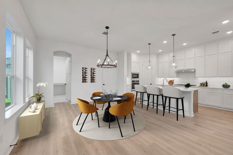 The Retreat at Harvest por David Weekley Homes en Dallas Texas
