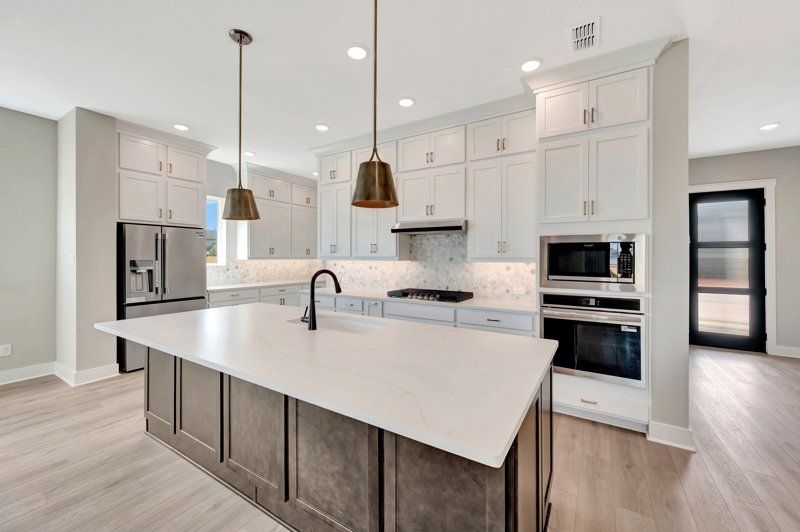 Elyson - Grove Row Collection por David Weekley Homes en Houston Texas