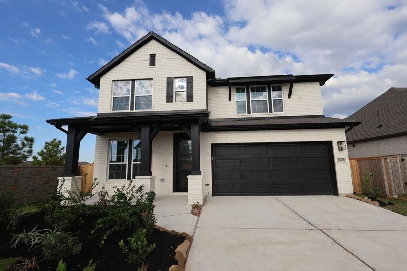 Jordan Ranch - Terrace Collection por David Weekley Homes en Houston Texas
