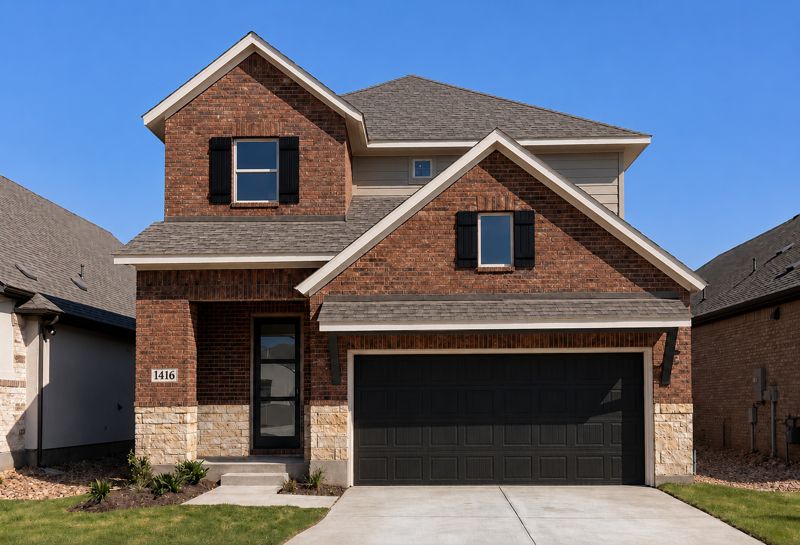 Thomasville - South Brook: Leander, Texas - David Weekley Homes